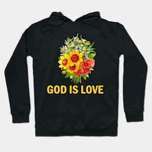 God Is Love Christian Faith Hoodie